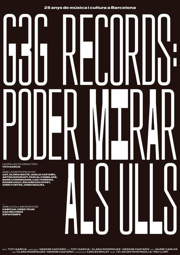 G3G Records: Poder mirar als ulls