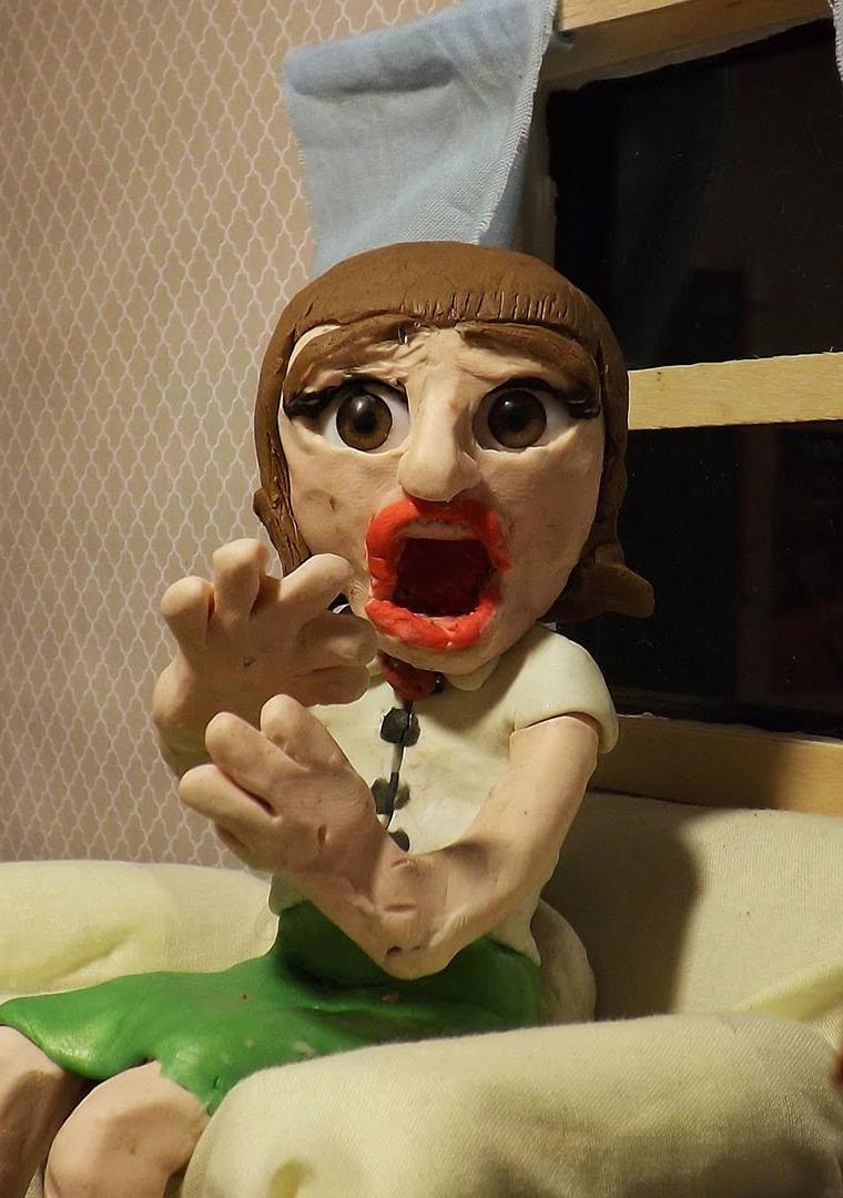 Crimson Screen Horror Claymation (C)