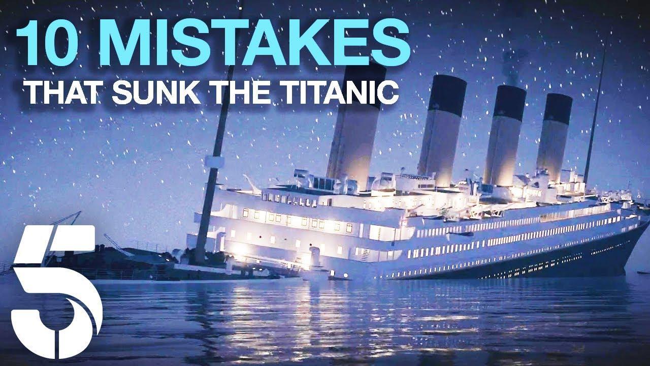 10 errores que hundieron el Titanic