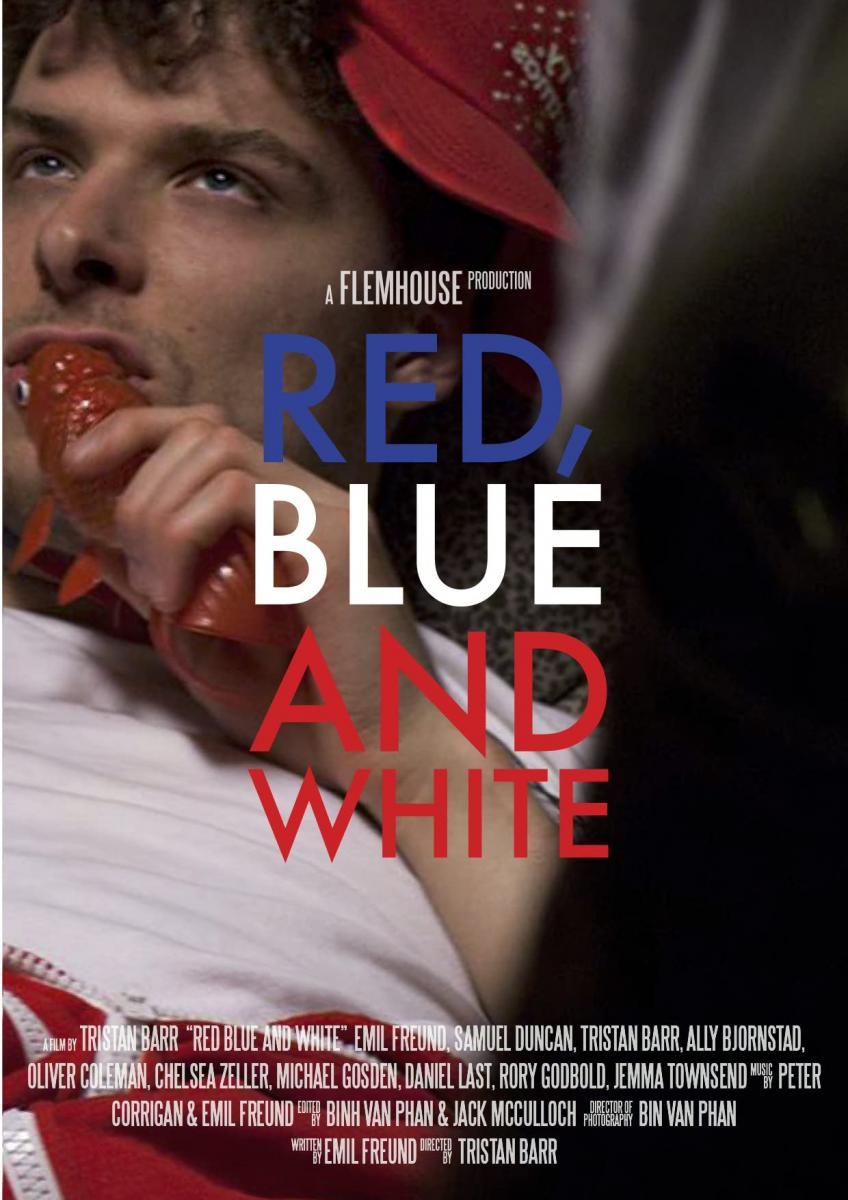 Red Blue & White (C)