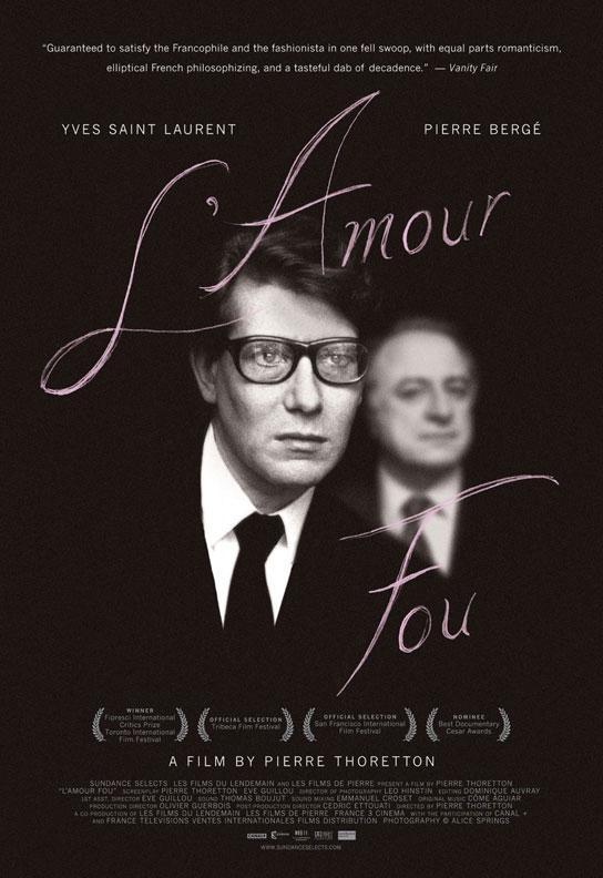 Yves Saint Laurent - Pierre Bergé, l'amour fou