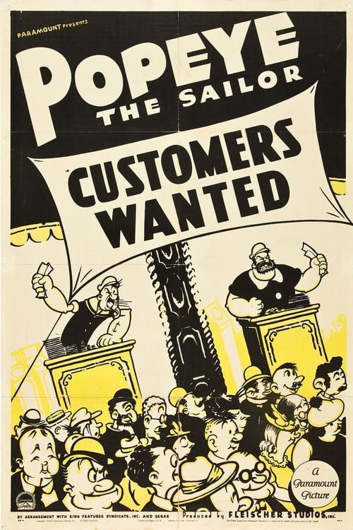 Popeye the Sailor: Customers Wanted (S)