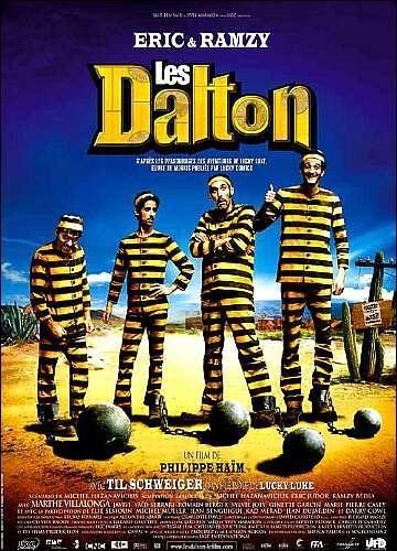 Los Dalton contra Lucky Luke