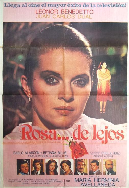 Rosa de lejos