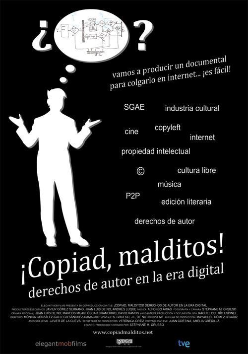 ¡Copiad, malditos!