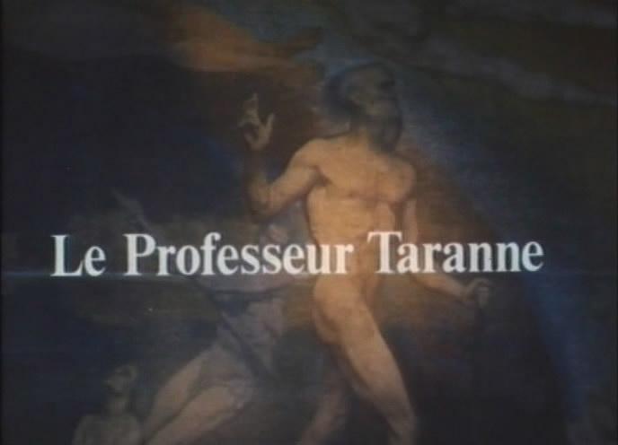 El profesor Taranne