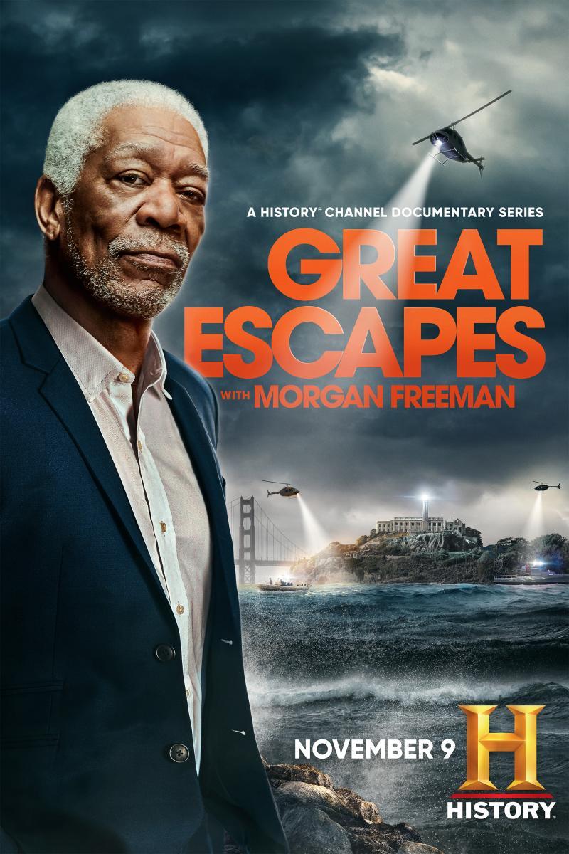 Fugas históricas con Morgan Freeman (Miniserie de TV)