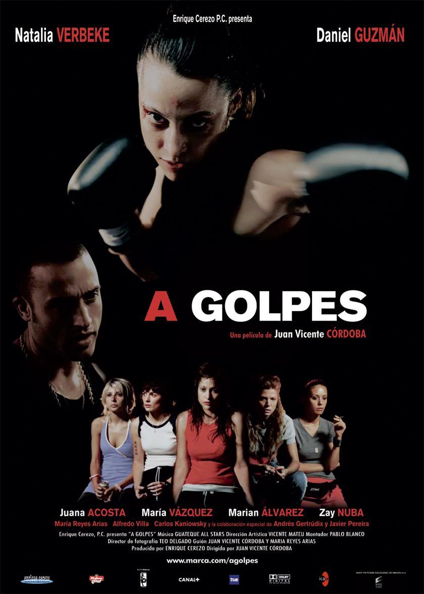 A golpes