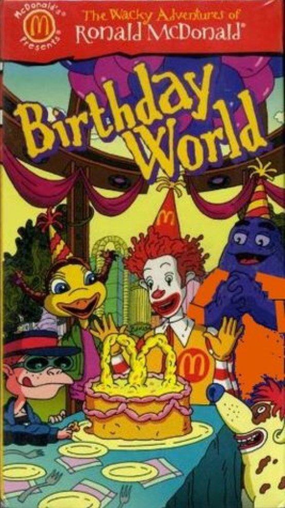 The Wacky Adventures of Ronald McDonald: Birthday World