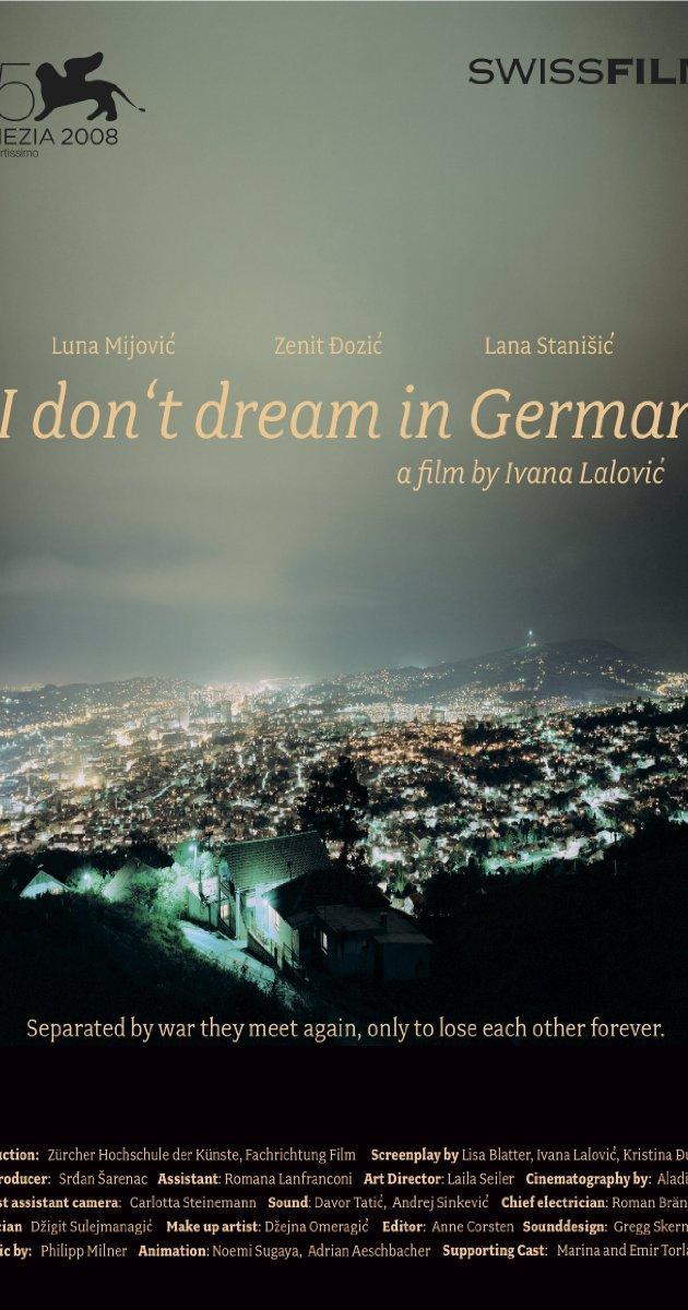 I Don't Dream in German (C)