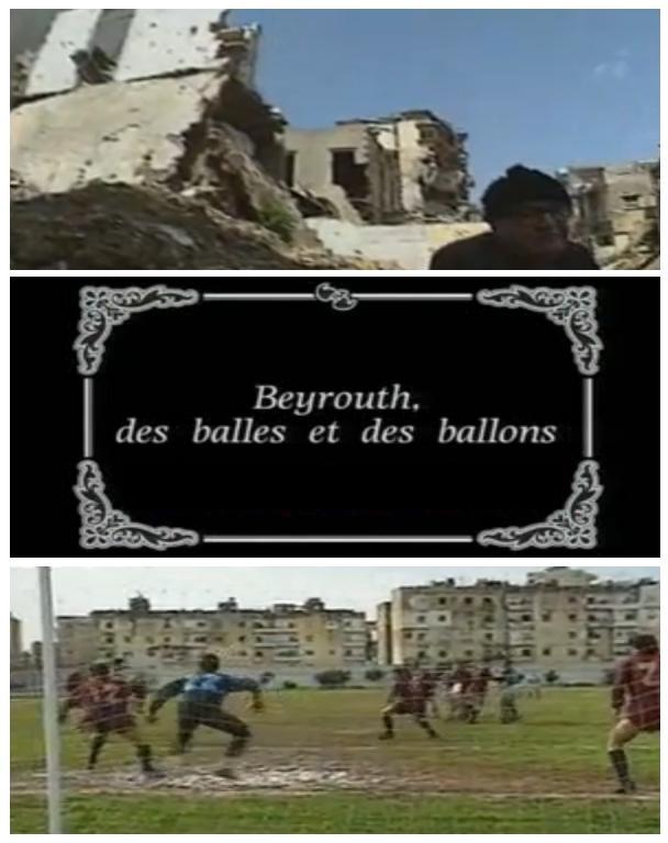 Beyrouth: Des balles et des ballons