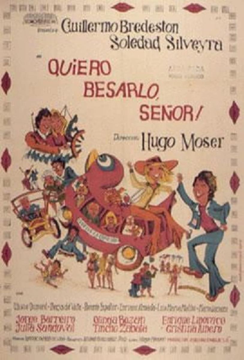 ¡Quiero besarlo señor!