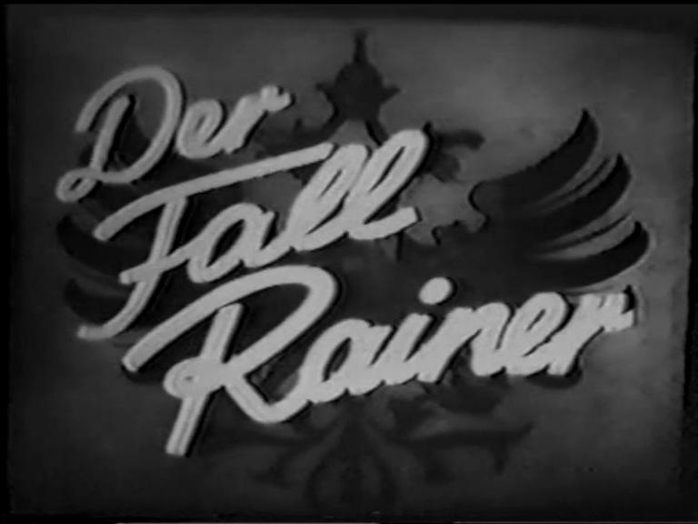 The Rainer Affair (I'll Wait for You)