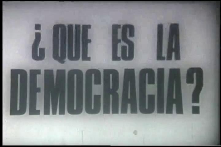 ¿Qué es la democracia?