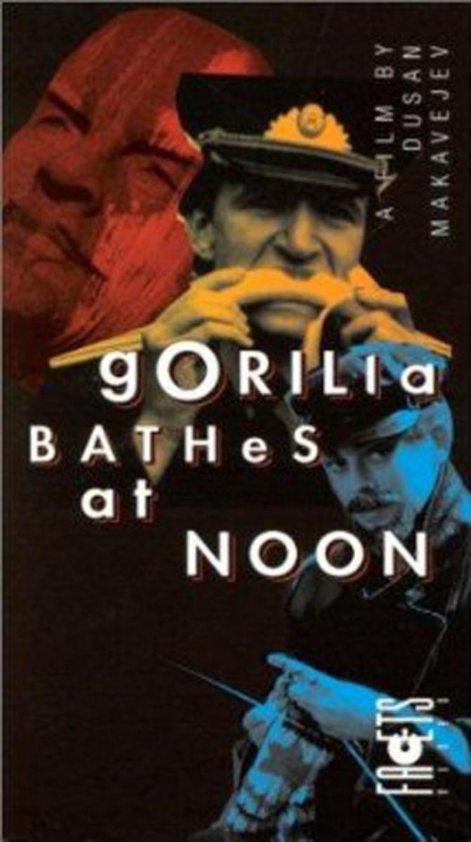 Gorilla Bathes at Noon