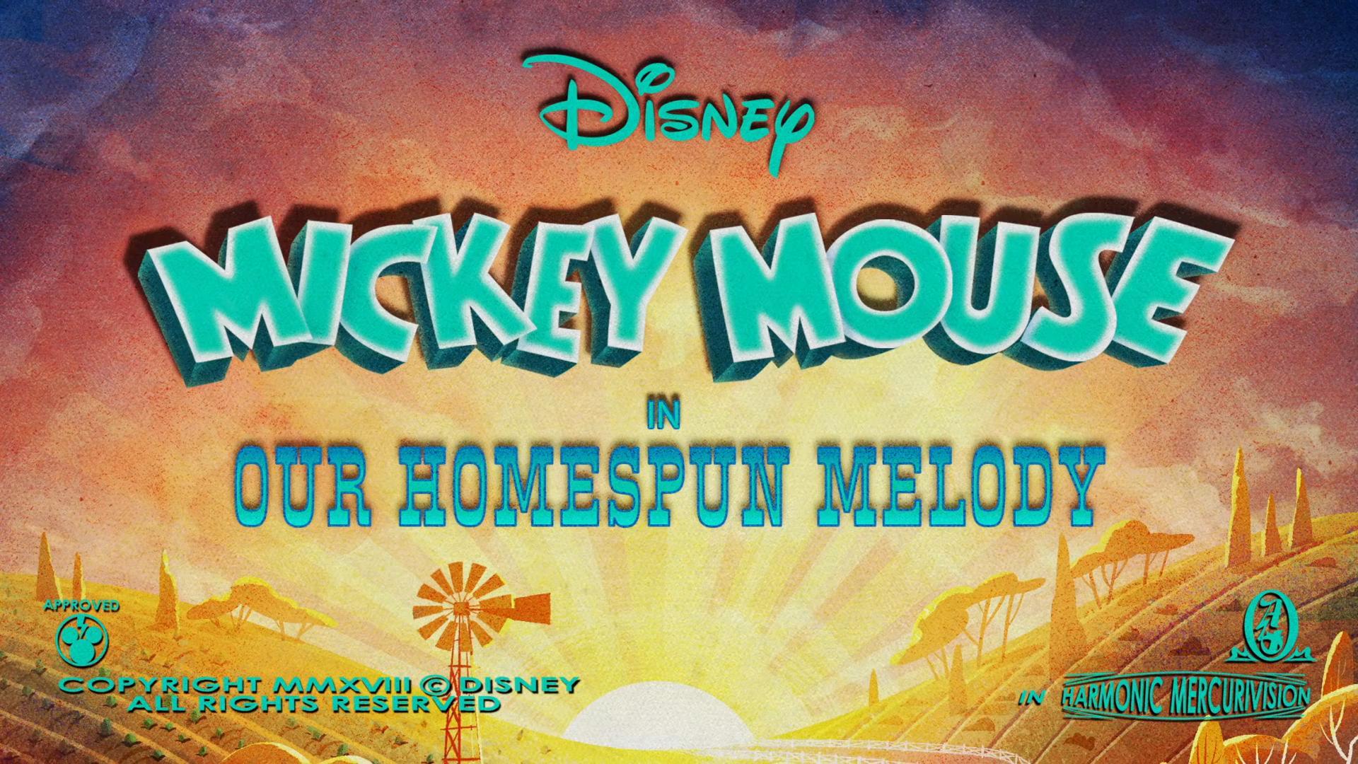 Mickey Mouse: Our Homespun Melody (TV) (S)