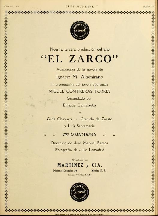 El zarco