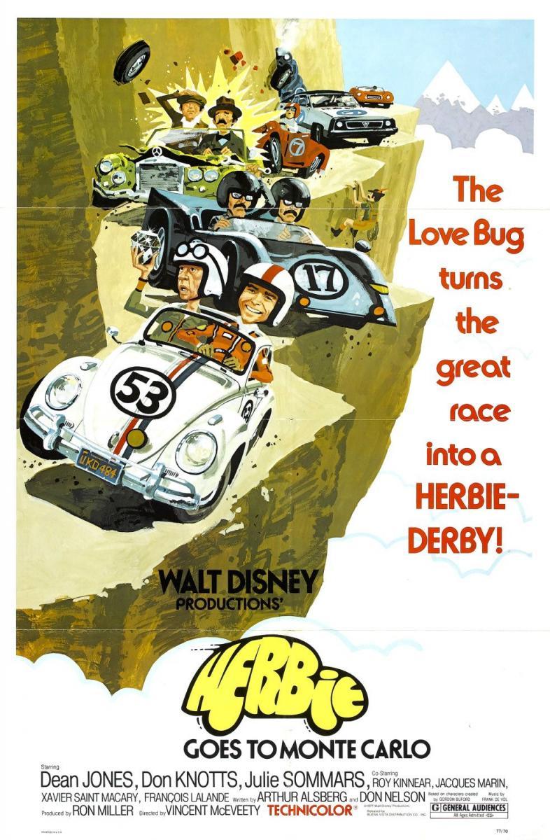 Herbie en el Grand Prix de Montecarlo