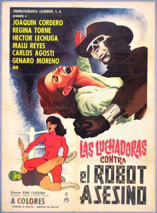 Las luchadoras vs el robot asesino