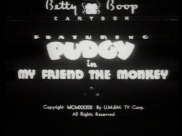 Betty Boop: My Friend the Monkey (S)