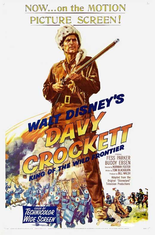 Davy Crockett, rey de la frontera