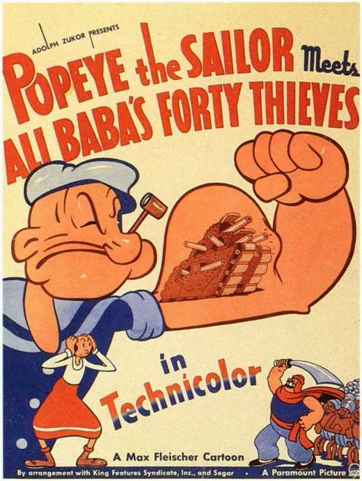 Popeye the Sailor Meets Ali Baba's Forty Thieves (C)