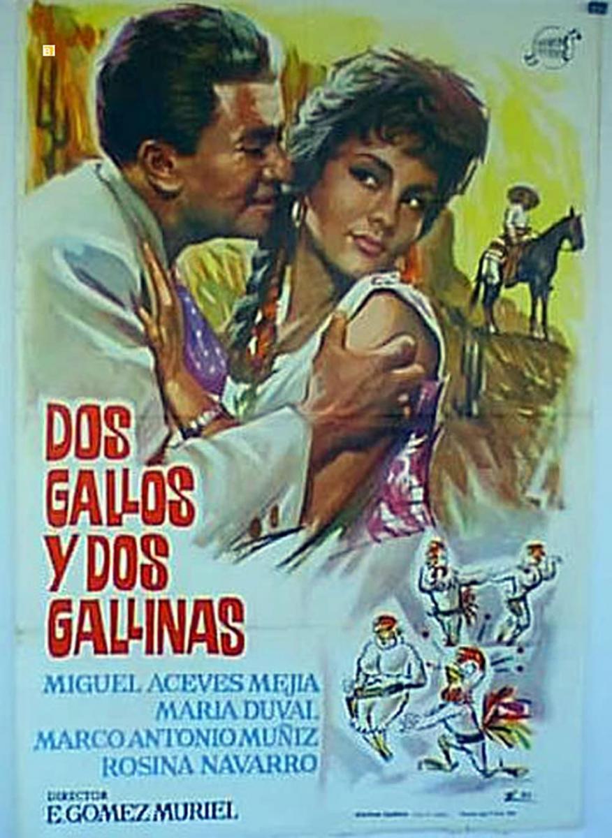 Dos gallos y dos gallinas