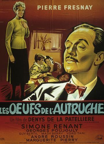 Les oeufs de l'autruche