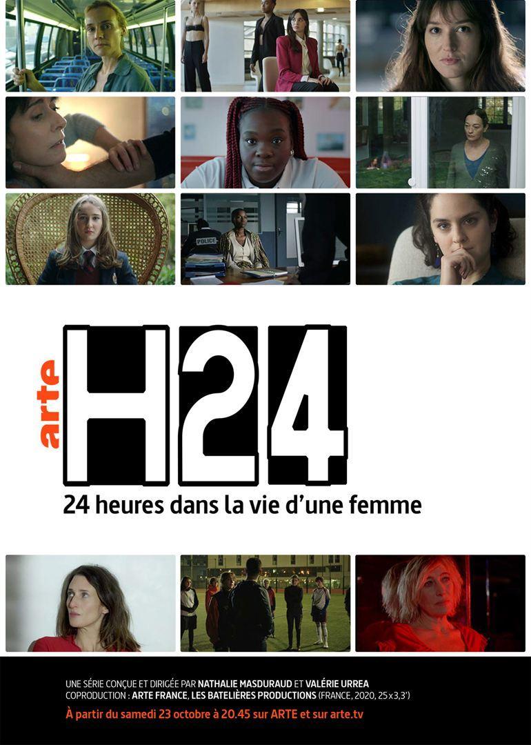 H24, 24 h de la vie d'une femme (Serie de TV)