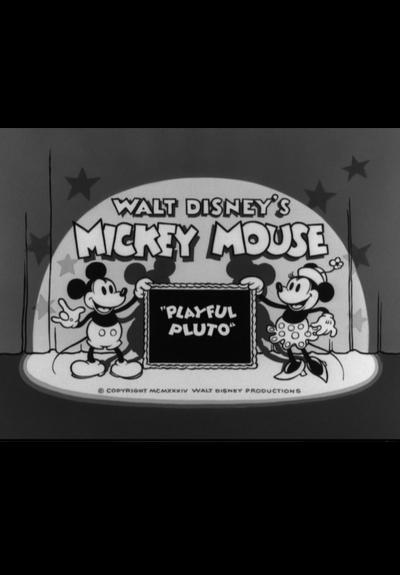 Walt Disney's Mickey Mouse: Playful Pluto (S)