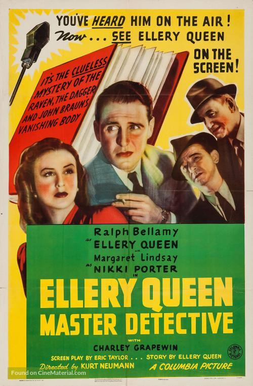 Ellery Queen, Master Detective