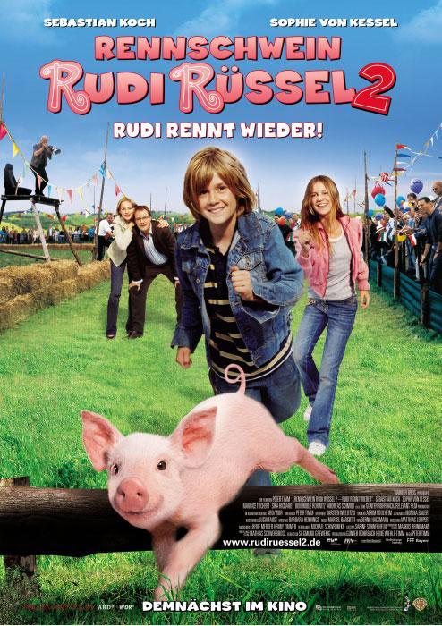 Rudy, el cerdito de carreras