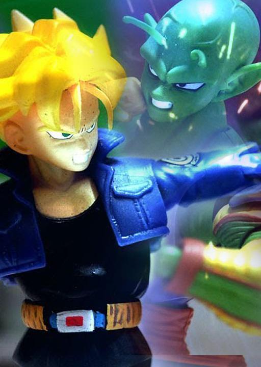 Dragon Ball Z Stop Motion: Piccolo Vs Trunks (S)