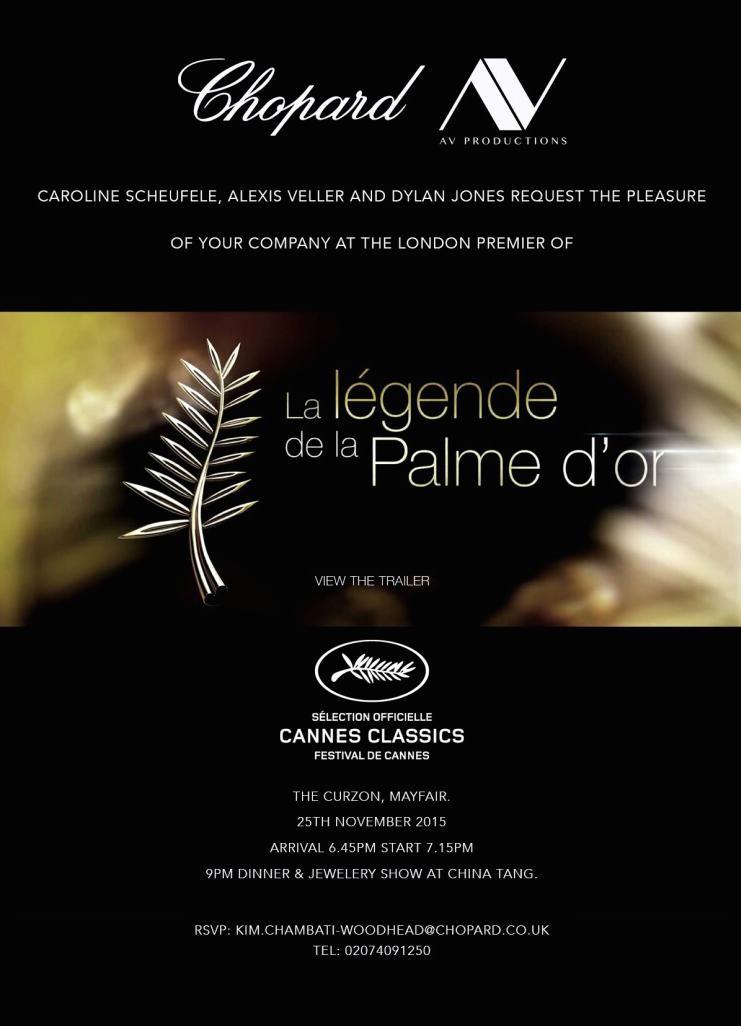 The Legend of the Palme D'Or