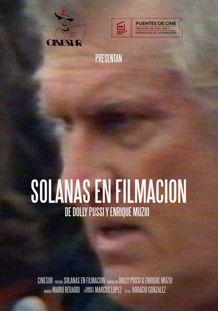 Solanas en filmación