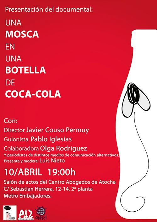 Una mosca en una botella de Coca-Cola (S)