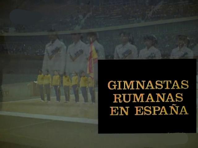 Gimnastas rumanas en España (S)