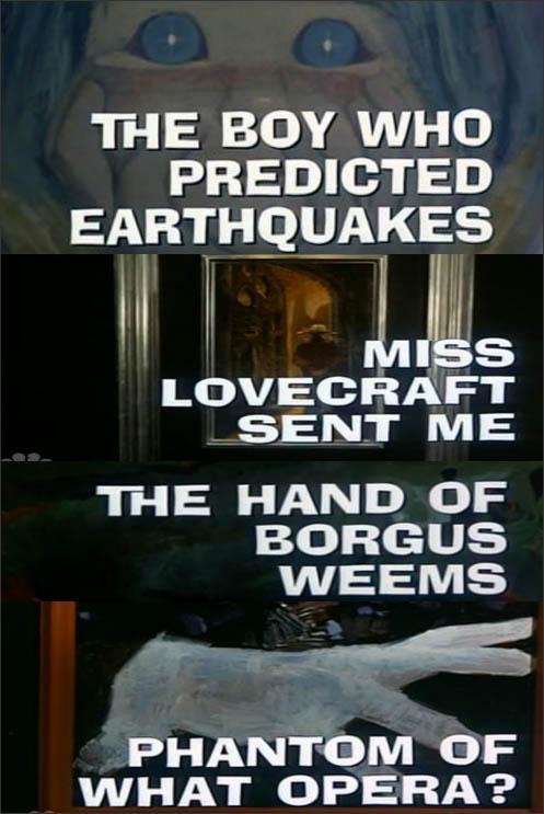 Night Gallery: The Boy Who Predicted Earthquakes//The Hand of Borgus Weems (TV) (1971)