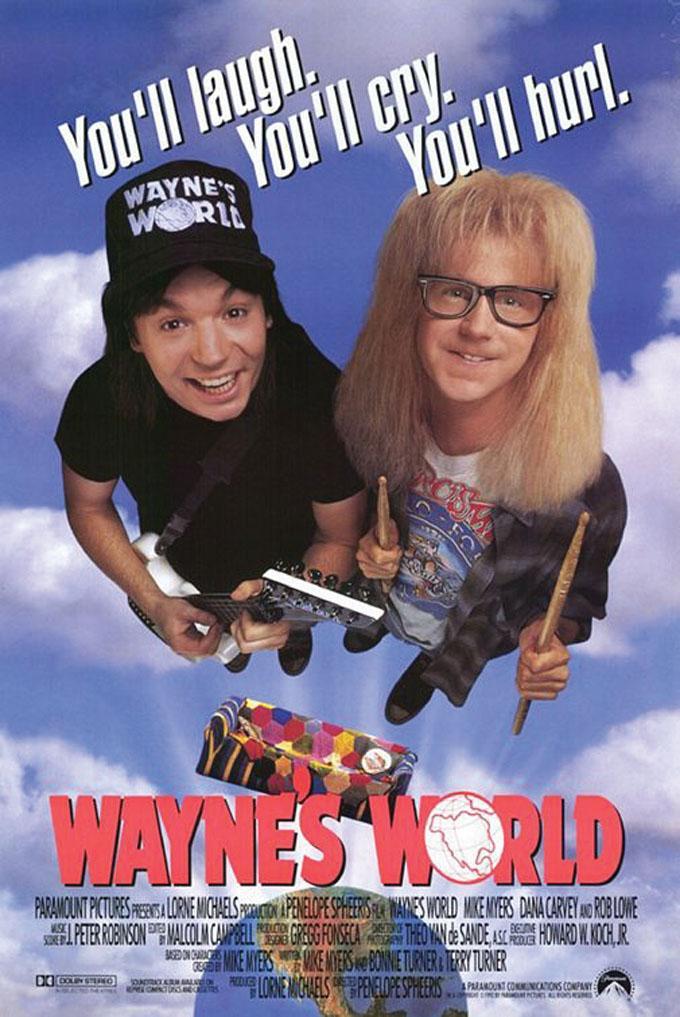 Wayne's world ¡Qué desparrame!