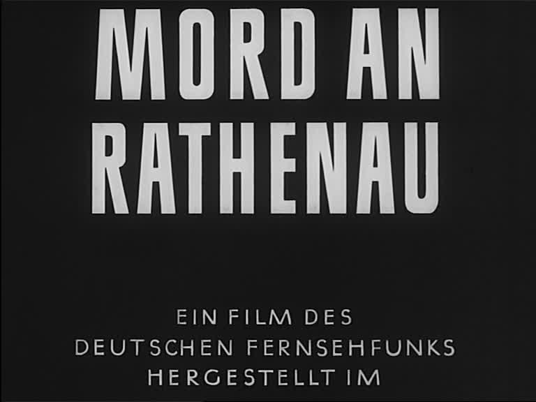 Mord an rathenau (TV)