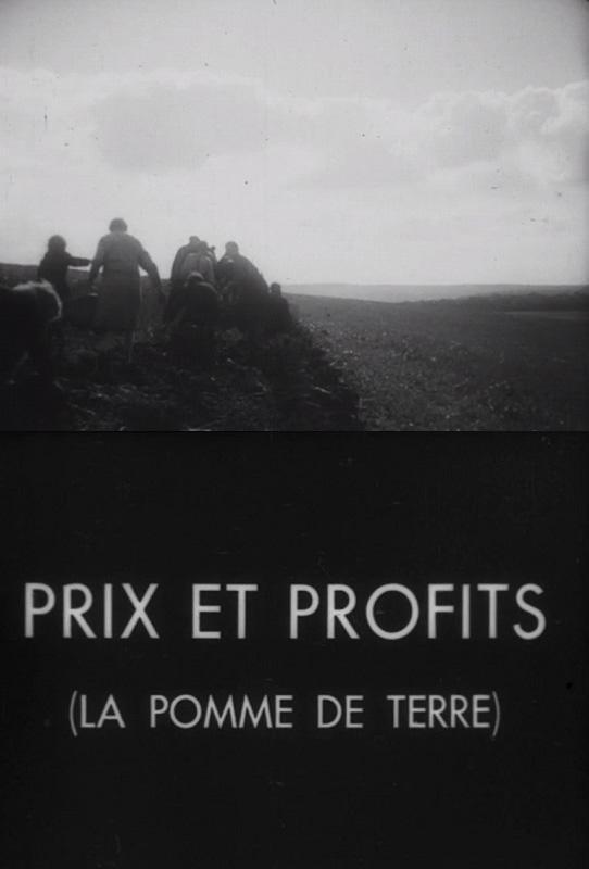 Prix et profits, la pomme de terre (S)