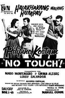 Pilipino kostum no touch!