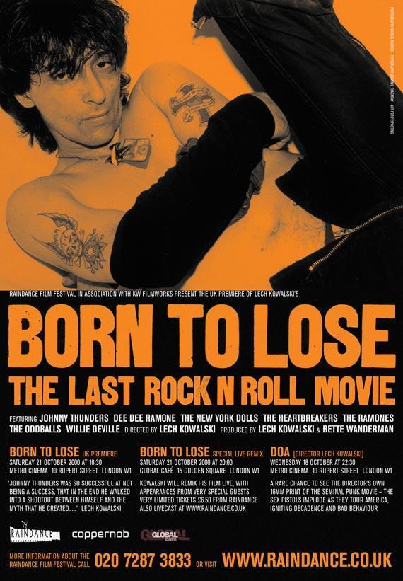 Born to Lose: The Last Rock and Roll Movie