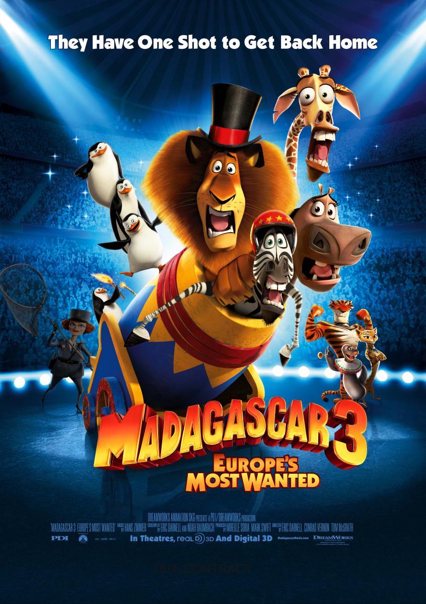 Madagascar 3: De marcha por Europa