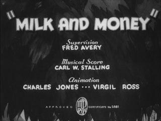 Milk and Money (S)