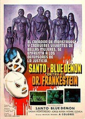 Santo y Blue Demon contra el doctor Frankenstein