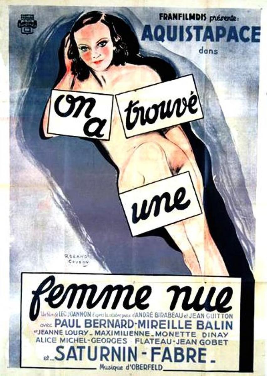 On a trouvé une femme nue