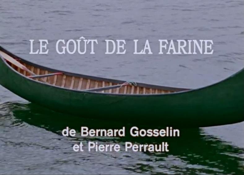 Le goût de la farine