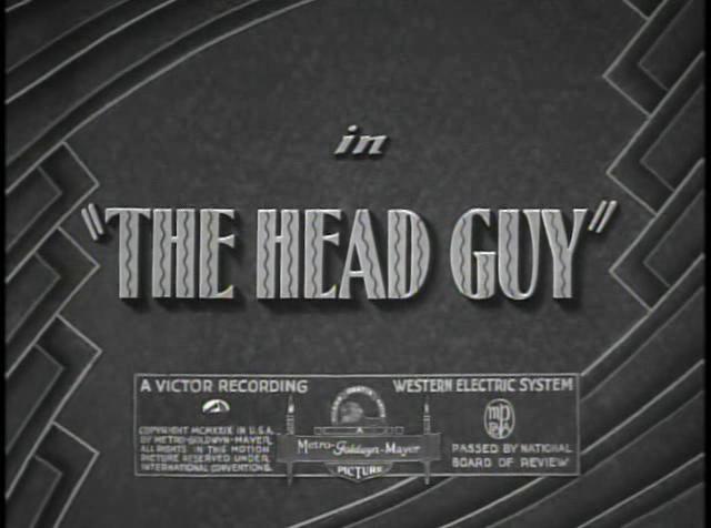 The Head Guy (S)