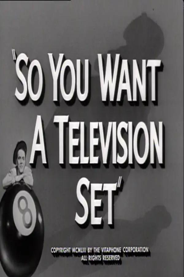 So You Want a Television Set